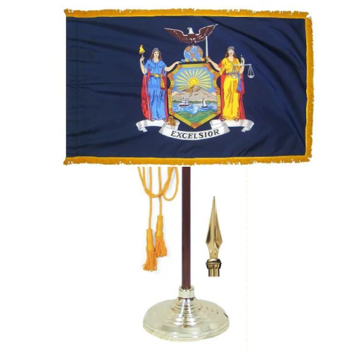 New York Indoor / Parade Flag | Made in USA - Image 2
