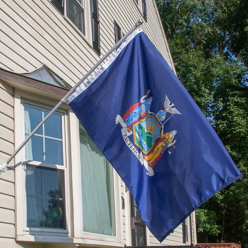 New York Outdoor Nylon State Flag | Made in USA | Low-Medium Wind Flag - Image 3