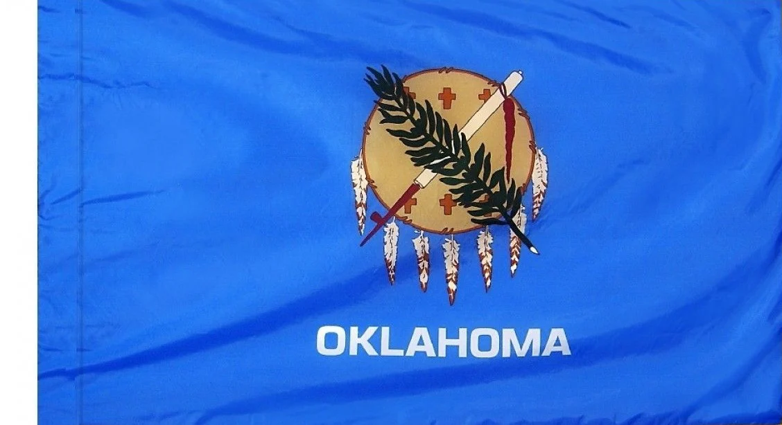 Oklahoma Indoor / Parade Flag - Image 3