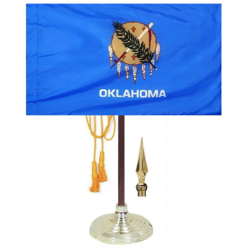 Oklahoma Indoor / Parade Flag - Image 4