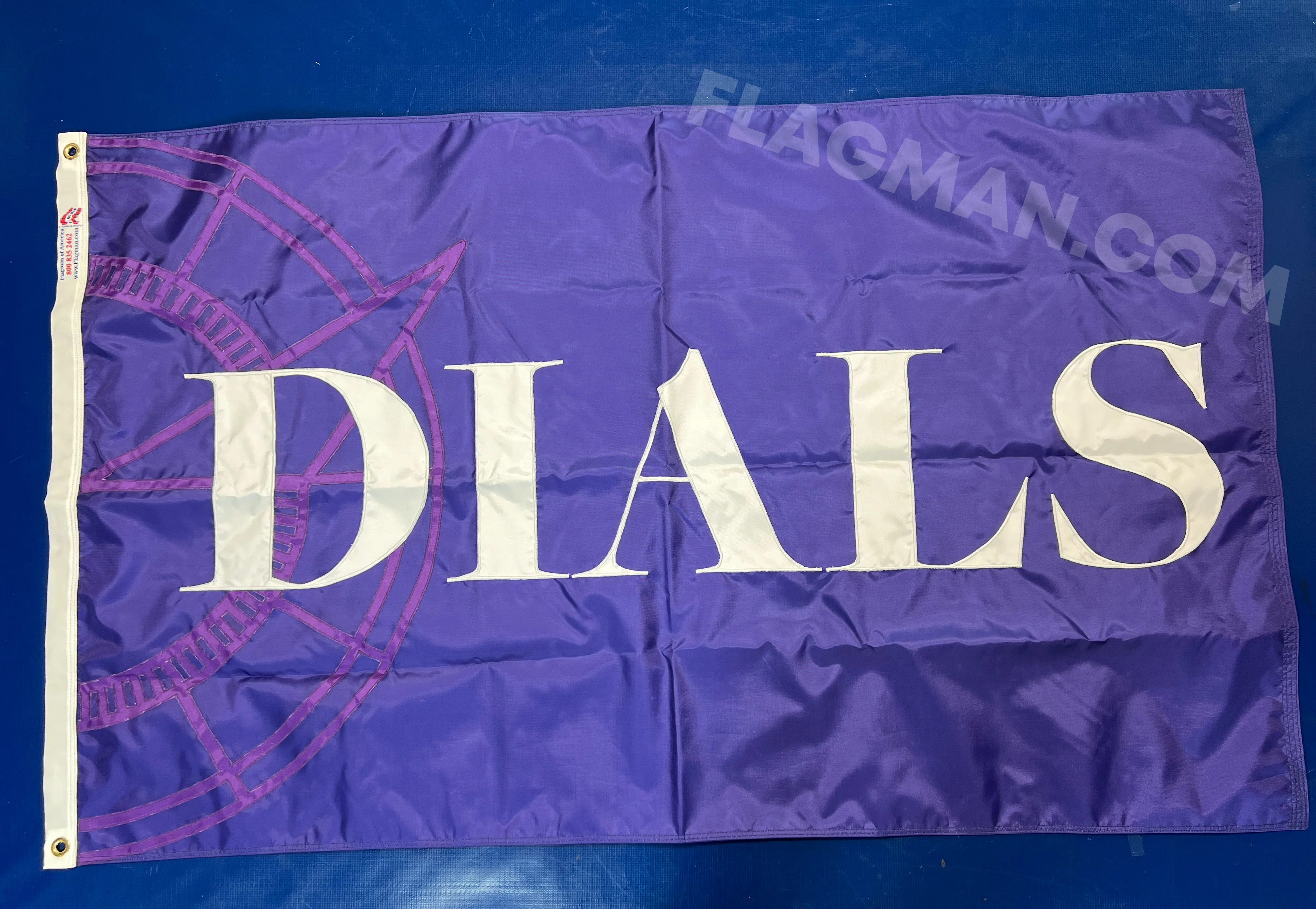 Custom Hand Applique Flags - Single Reverse - Image 4