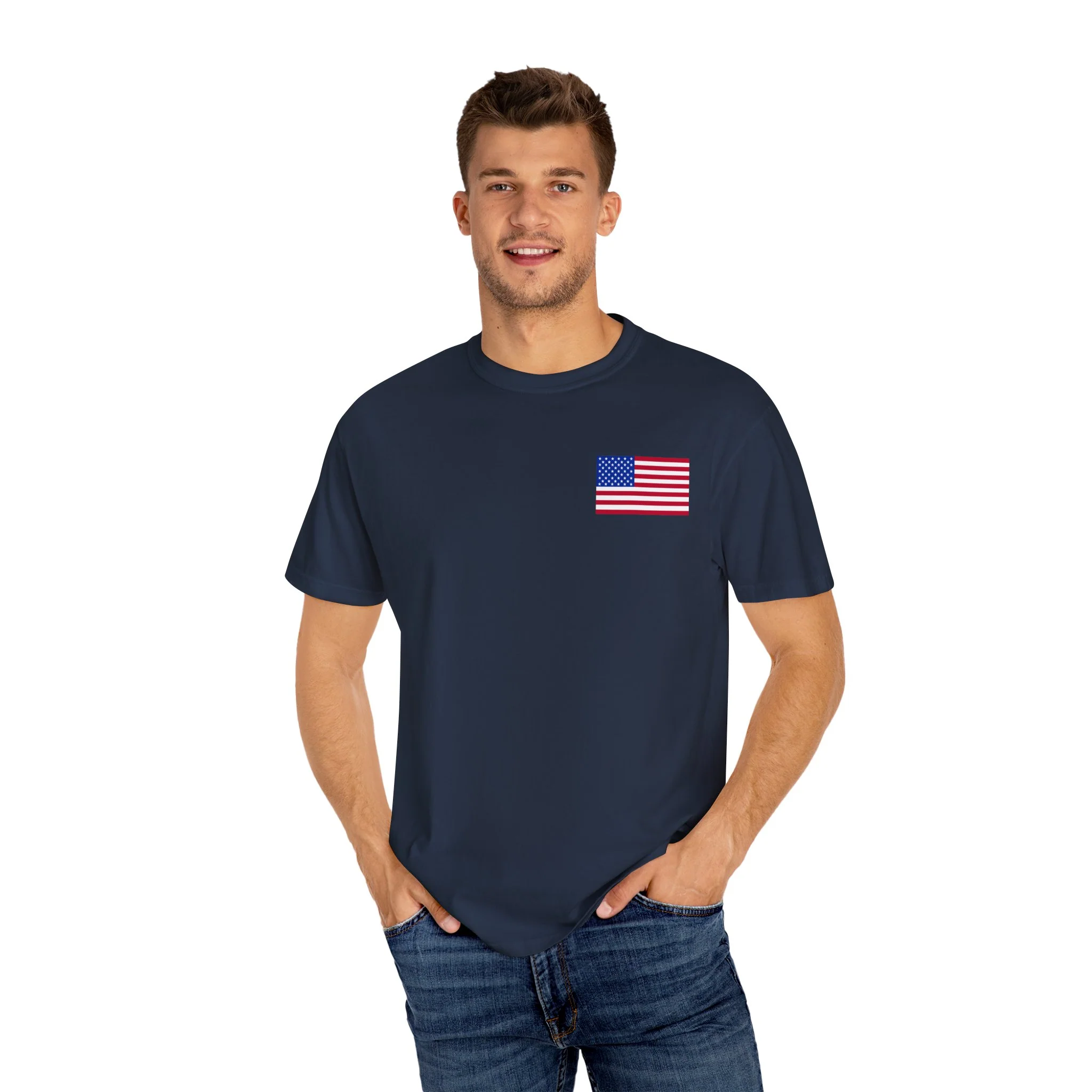 Patriotic Flagman T-Shirt | Made in the USA - Image 4