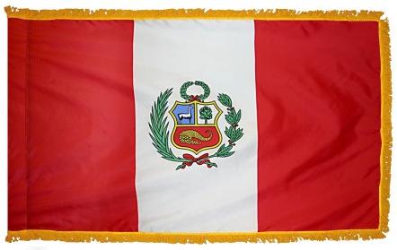 Peru Government Indoor Flag - Image 2