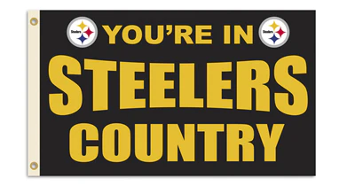 Pittsburgh Steelers Outdoor Flags - Image 3