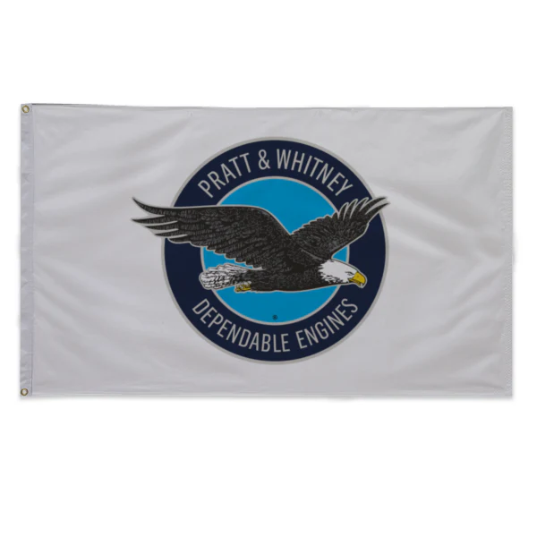 Pratt & Whitney Printed Nylon Outdoor Flag