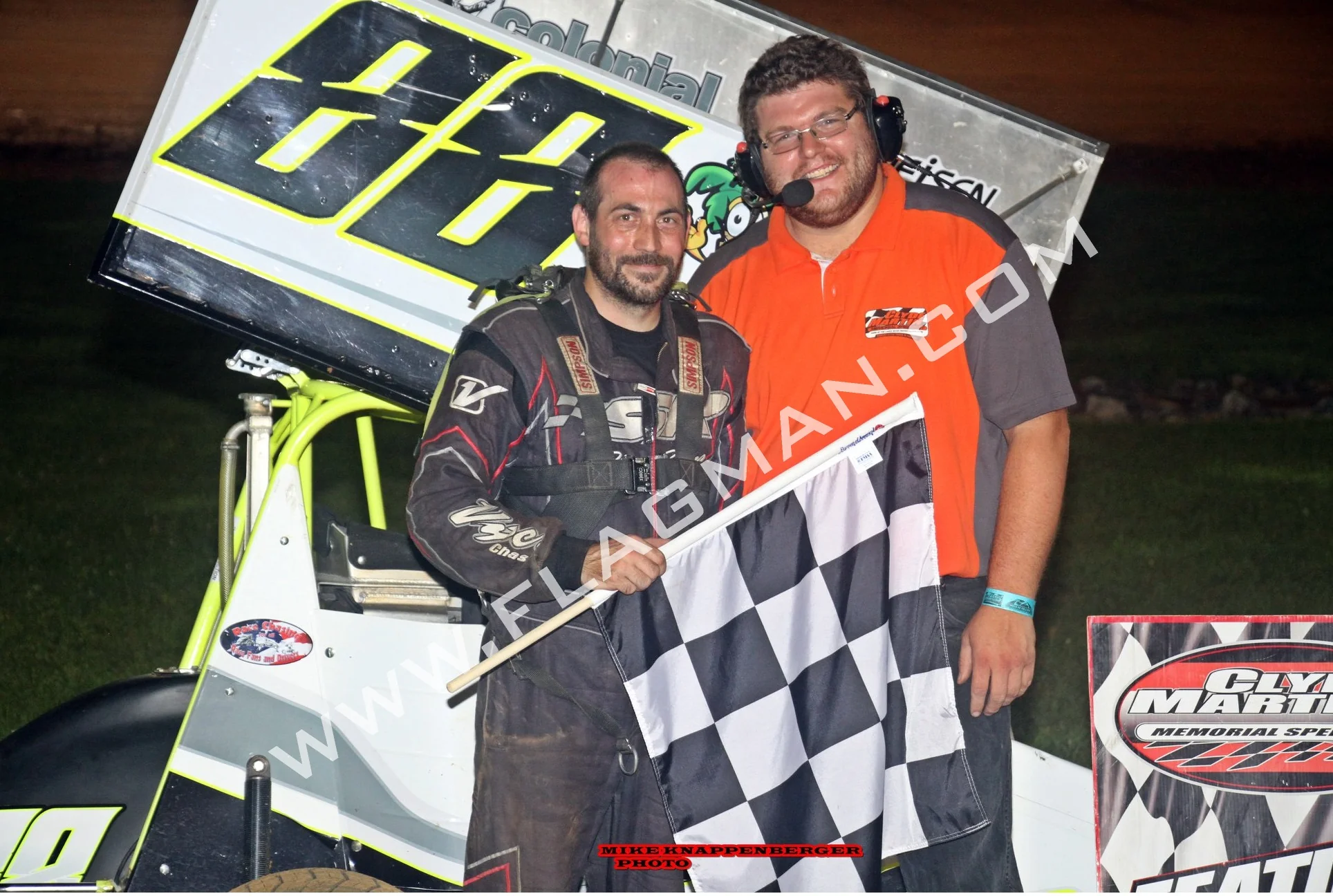 TrackFlag™ Printed Black & White Checkered Professional Race Flag | Made in USA - Image 4