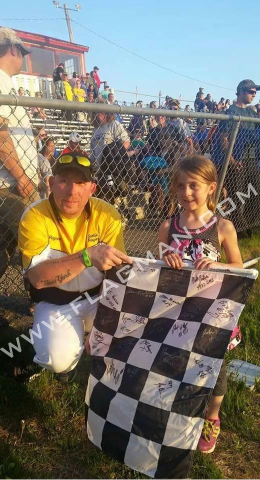 TrackFlag™ Printed Black & White Checkered Professional Race Flag | Made in USA - Image 7