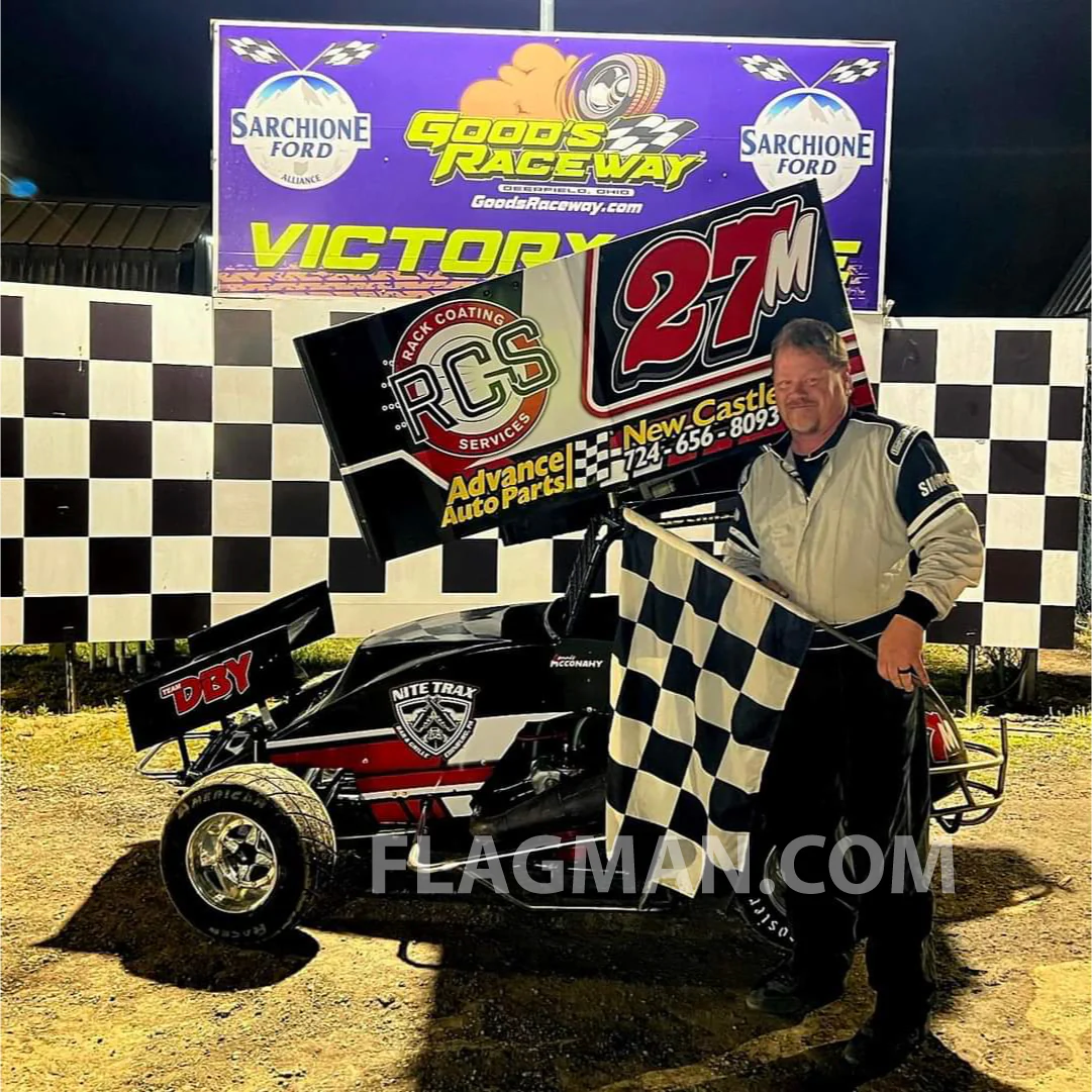 TrackFlag™ Printed Black & White Checkered Professional Race Flag | Made in USA - Image 9