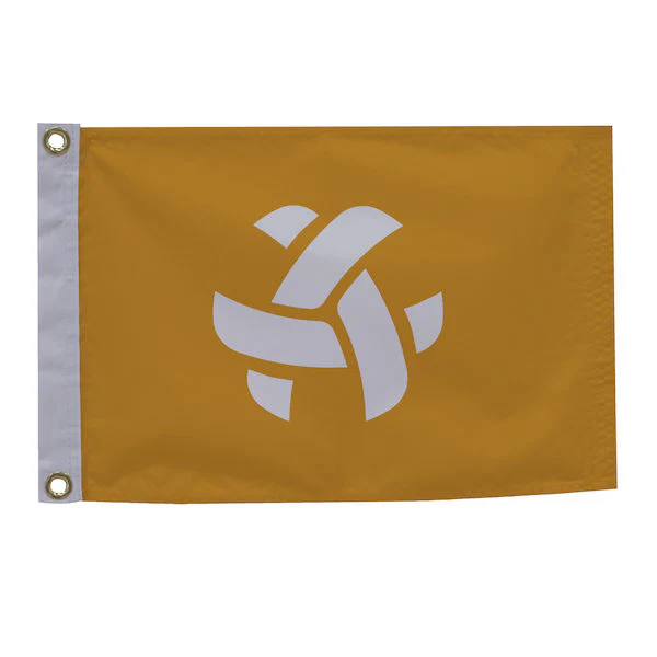 Printed Custom Flag with Handles - Image 4
