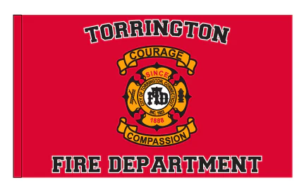 Custom Printed Indoor/Parade Flag - Single Reverse - Image 3