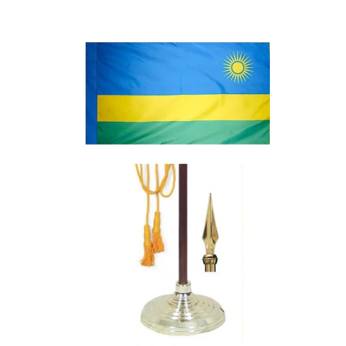Rwanda Indoor / Parade Flag - Image 4