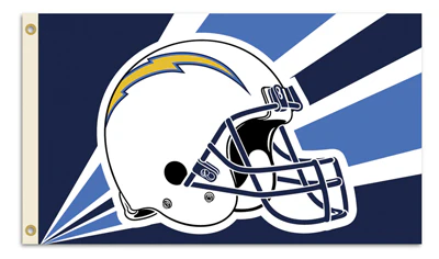 San Diego Chargers Outdoor Flags - Image 2