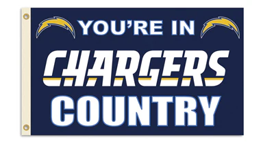 San Diego Chargers Outdoor Flags - Image 3