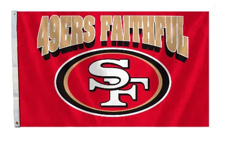 San Francisco 49er's Outdoor Flags - Image 13