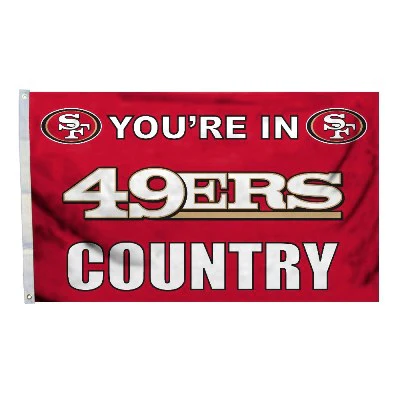 San Francisco 49er's Outdoor Flags - Image 3