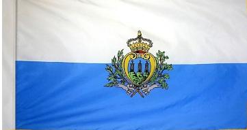 San Marino Government Indoor Flag - Image 2