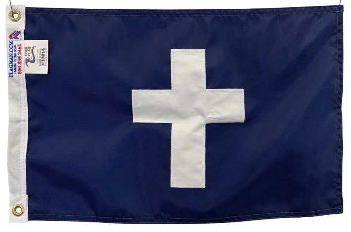 Chaplain Officers' Flag 12"x18" | Made in USA