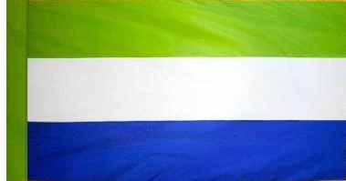 Sierra Leone Indoor Flag - Image 2