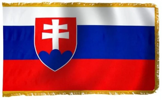 Slovakia Indoor Flag - Image 2