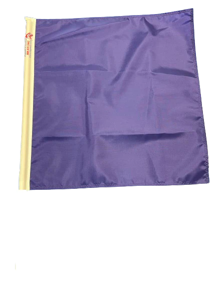 Solid Purple Racing Flag - Image 2