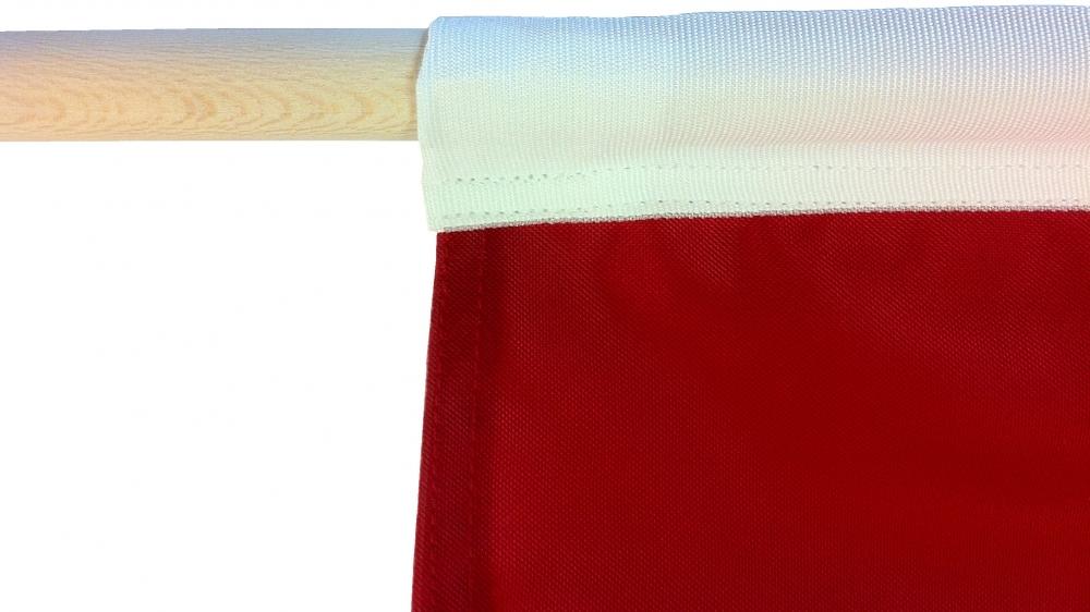 TrackFlag™ Solid Red Professional Race Flag | Made in USA - Image 3
