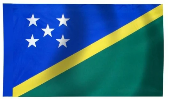 Solomon Islands Indoor Flag