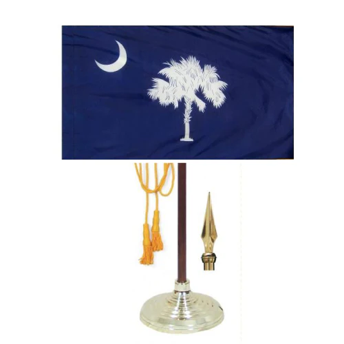 South Carolina Indoor / Parade Flag - Image 4