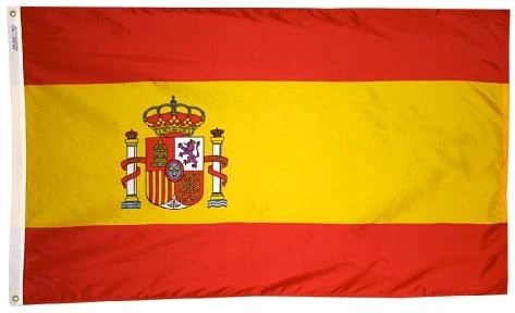 Spain (with seal) Outdoor Flag