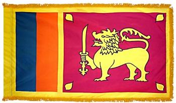 Sri Lanka Indoor Flag - Image 2