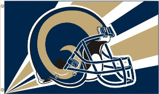 St. Louis Rams Outdoor Flags - Image 2