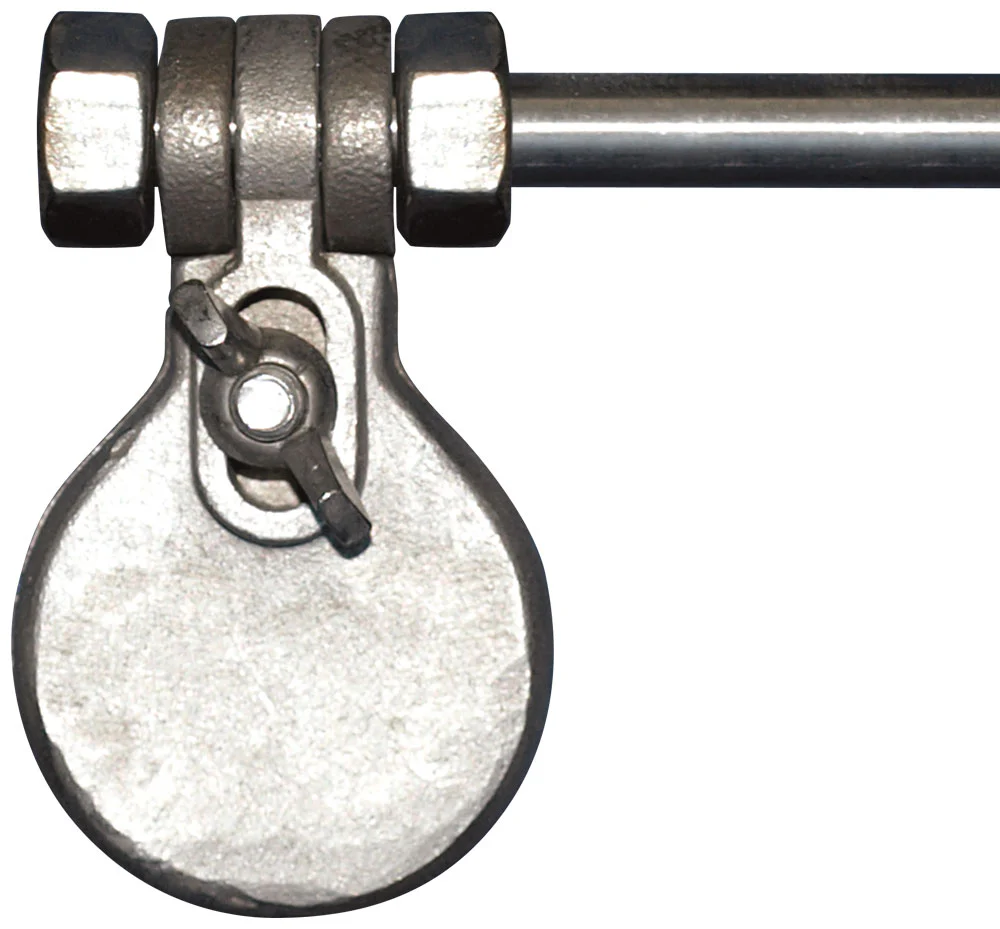Stainless Steel Flag Non Tangle Rod for Wall Mount Flagpoles - Image 2