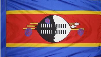 Swaziland Indoor Flag