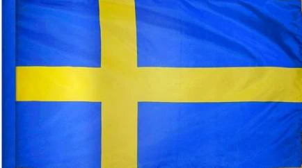 Sweden Indoor Flag - Image 2