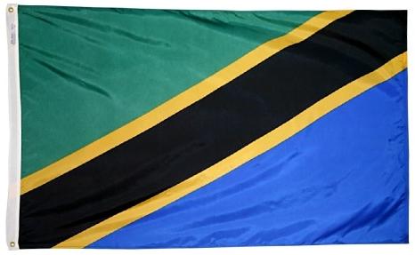 Tanzania Outdoor Flag
