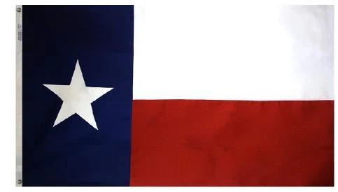 Texas Outdoor Polyester State Flag | Made in USA | High Wind Flag