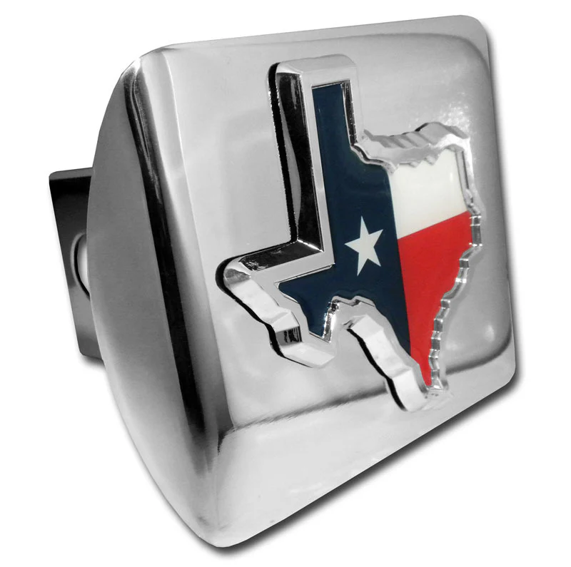Texas Shape Flag Hitch Cover - Image 3