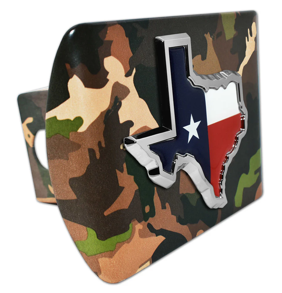 Texas Shape Flag Hitch Cover - Image 4