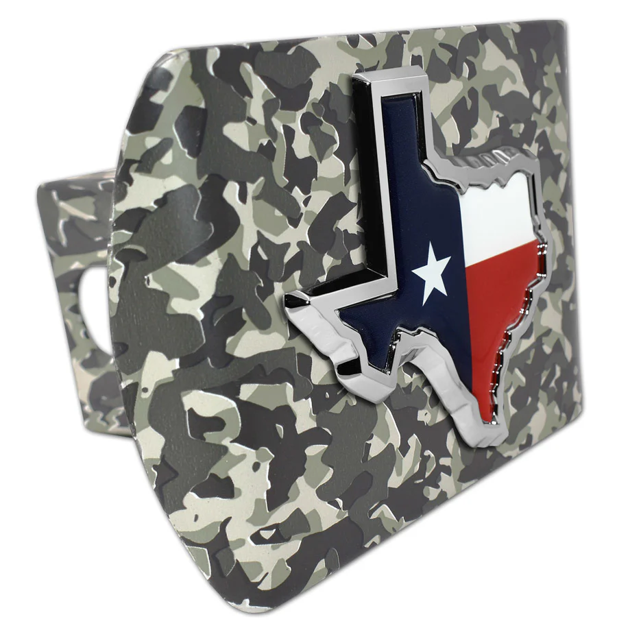 Texas Shape Flag Hitch Cover - Image 5