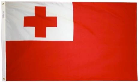 Tonga Outdoor Flag