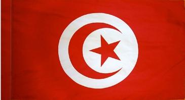 Tunisia Indoor Flag