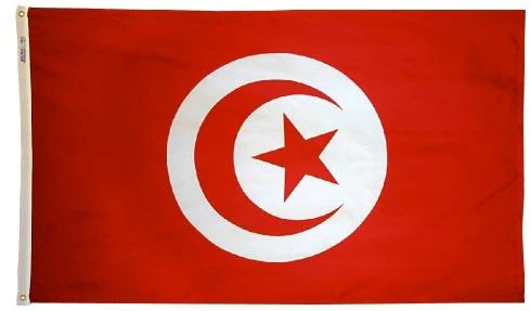 Tunisia Outdoor Flag