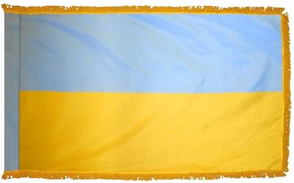 Ukraine Indoor / Parade Flag | Made in USA - Image 2