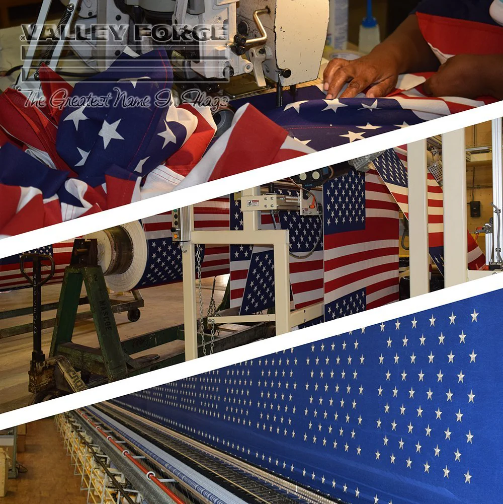 Valley Forge Perma-Nyl American Flag *Made in USA* - Image 5