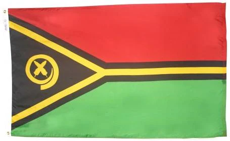 Vanuatu Outdoor Flag