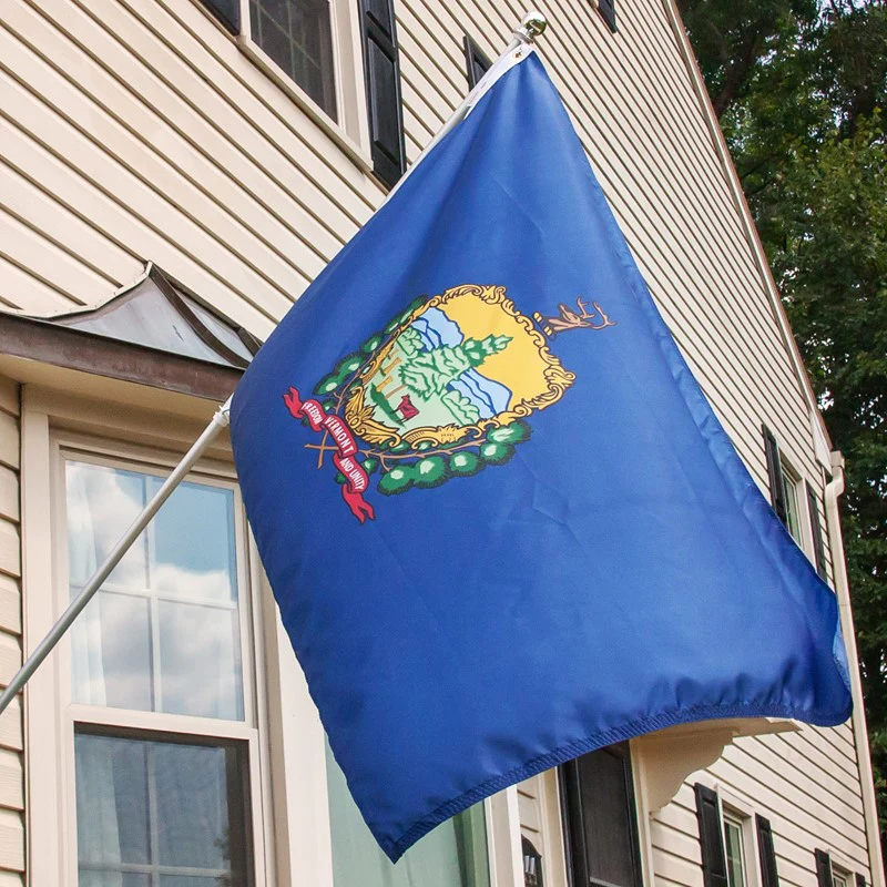 Vermont Outdoor Nylon State Flag | Made in USA | Low-Medium Wind Flag - Image 3