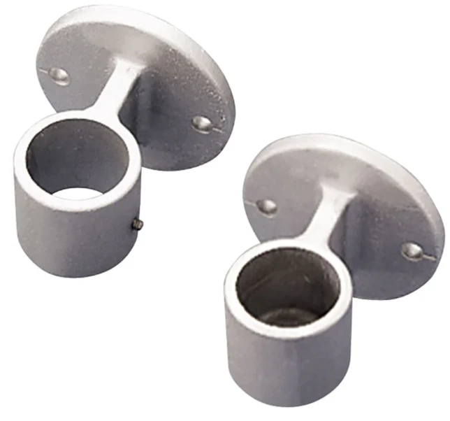 Vertical Flagpole Wall Mount Brackets – Cast Aluminum | Made in USA - Image 3