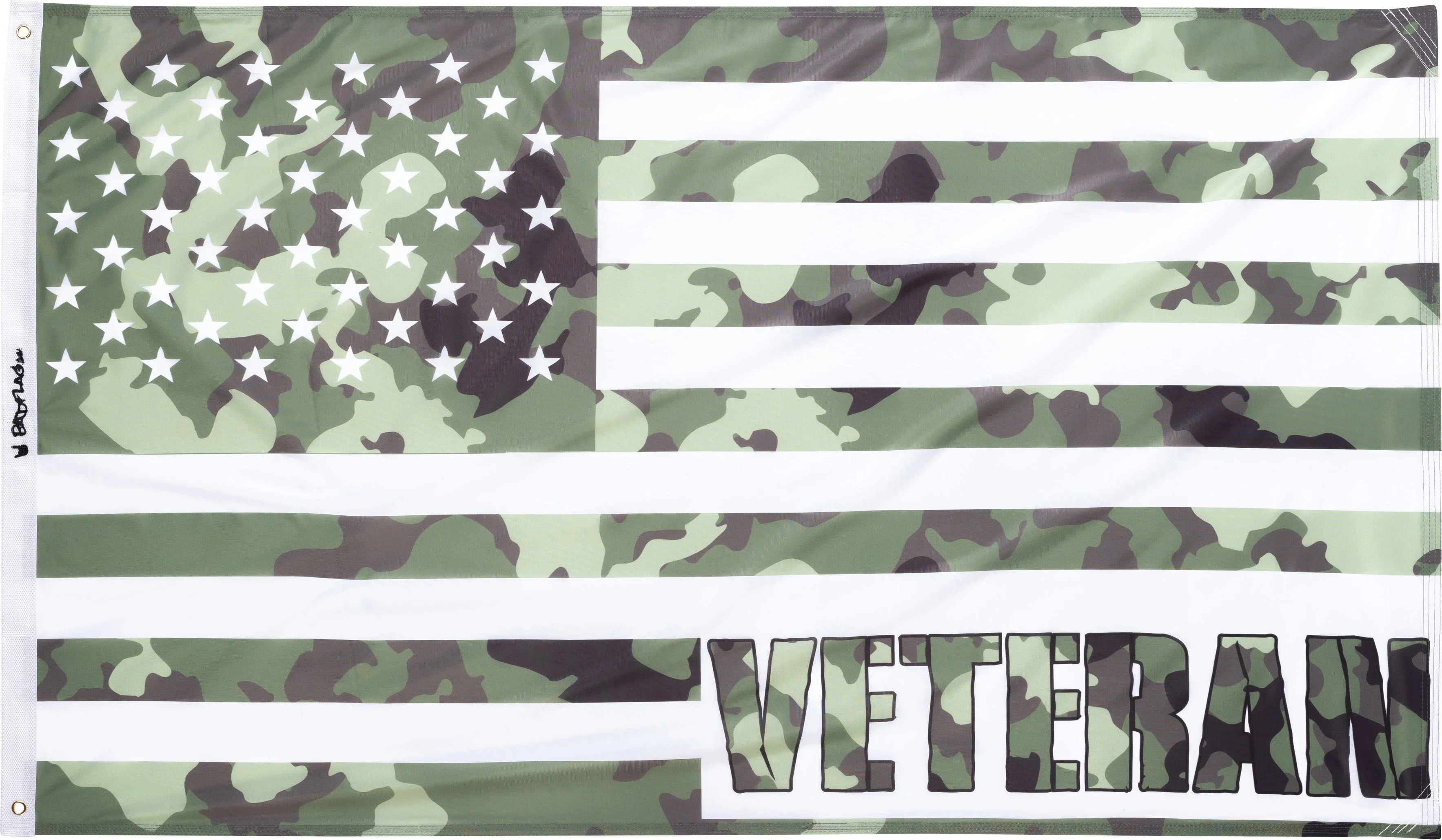 Veteran Camo American Flag *BadFlag*