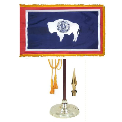 Wyoming Indoor / Parade Flag - Image 2