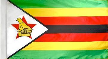 Zimbabwe Indoor Flag
