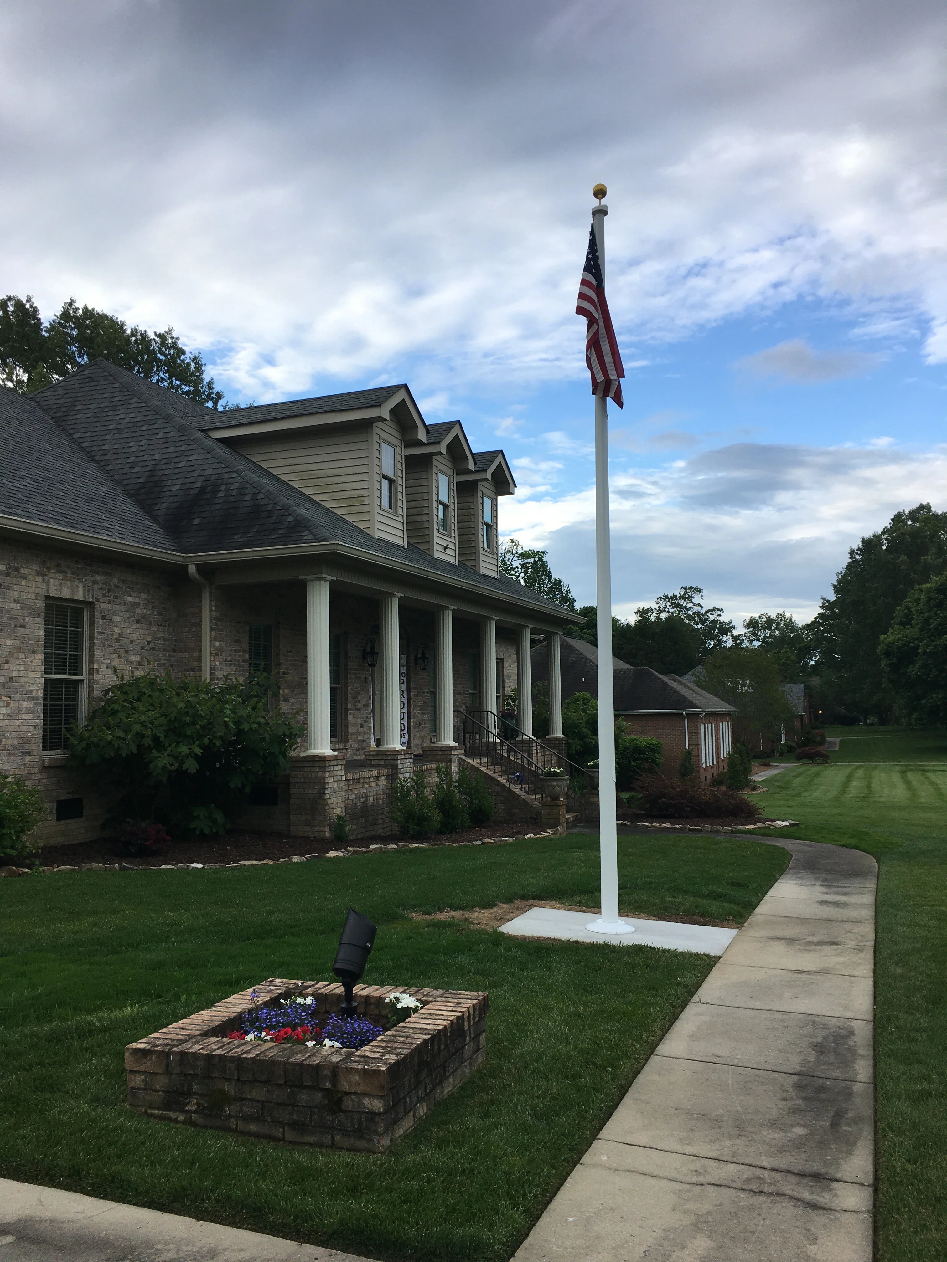 Zeus™ Handcrafted Fiberglass Flagpole with External Rope | Lifetime Warranty | Made in USA - Image 29